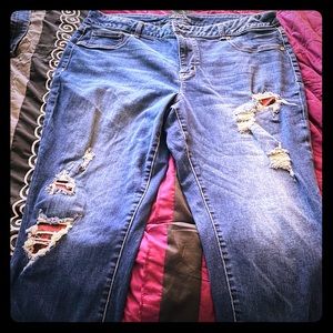 Maurices distressed jeans